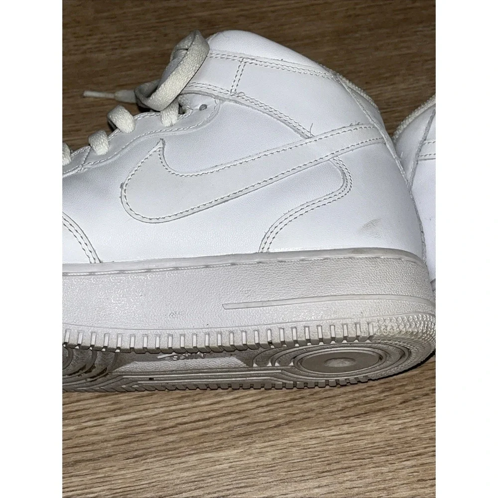 Nike Air Force 1 Mid '07 Men's White Size 11 CW2289-111 Sneaker Shoes High Top